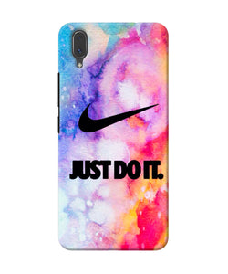 Just Do It Colors Vivo X21 Back Cover