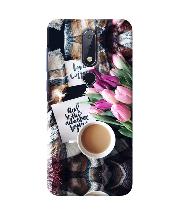 Love Coffee Quotes Nokia 6.1 Plus Back Cover