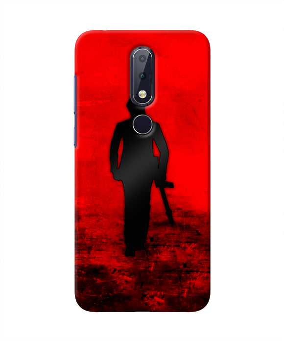 Rocky Bhai with Gun Nokia 6.1 plus Real 4D Back Cover