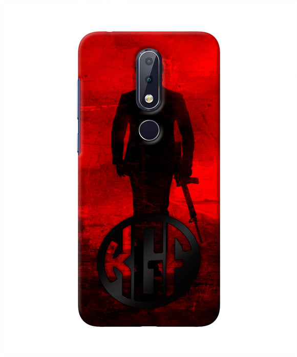Rocky Bhai K G F Chapter 2 Logo Nokia 6.1 plus Real 4D Back Cover
