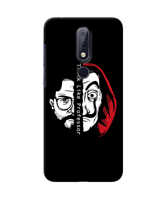 Money Heist Think Like Professor Nokia plus Back Cover