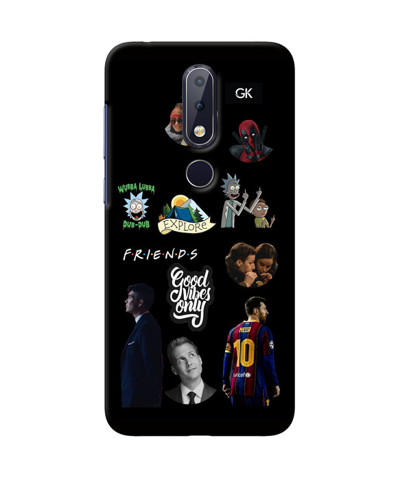 Positive Characters Nokia 6.1 plus Back Cover