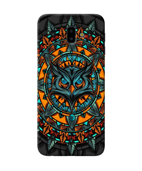 Angry Owl Art Samsung J6 Plus Back Cover