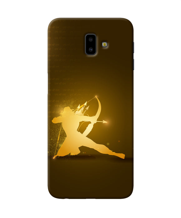 Lord Ram - 3 Samsung J6 Plus Back Cover