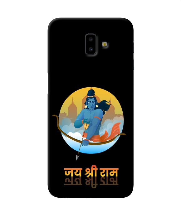 Black Jay Shree Ram Samsung J6 Plus Back Cover