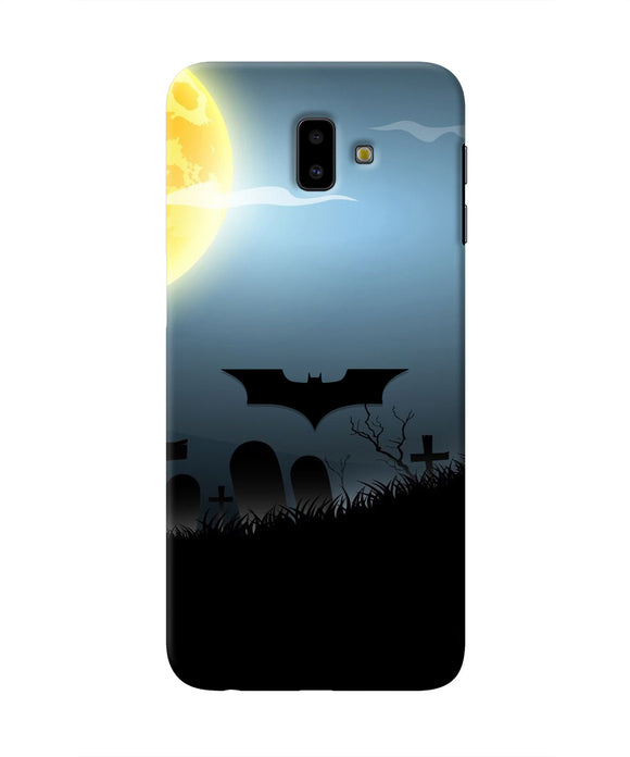 Batman Scary cemetry Samsung J6 plus Real 4D Back Cover