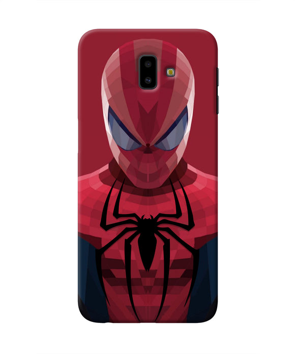 Spiderman Art Samsung J6 plus Real 4D Back Cover