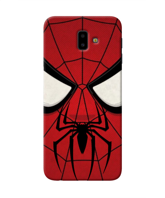 Spiderman Face Samsung J6 plus Real 4D Back Cover