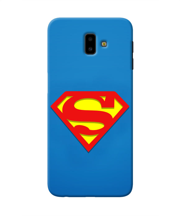Superman Blue Samsung J6 plus Real 4D Back Cover