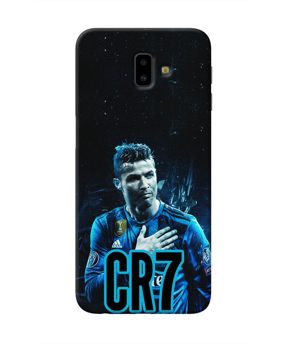 Christiano Ronaldo Blue Samsung J6 plus Real 4D Back Cover