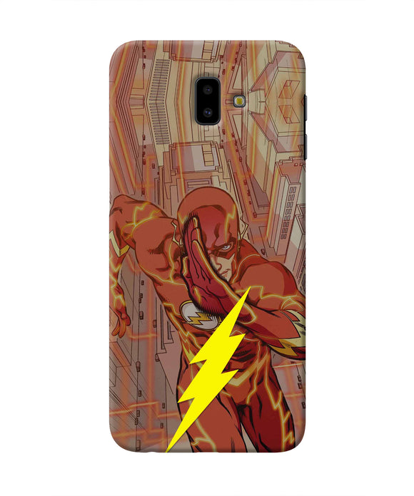 Flash Running Samsung J6 plus Real 4D Back Cover