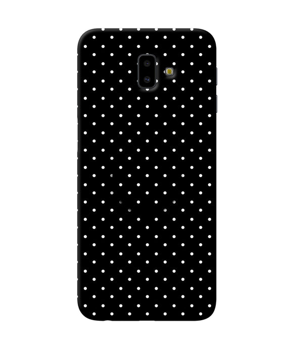 White Dots Samsung J6 plus Pop Case