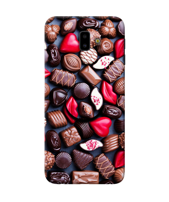 Chocolates Samsung J6 plus Pop Case