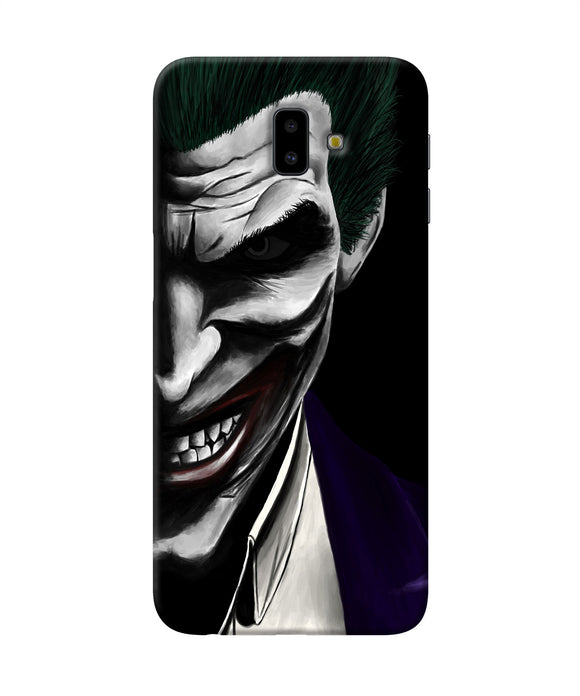 The Joker Black Samsung J6 Plus Back Cover