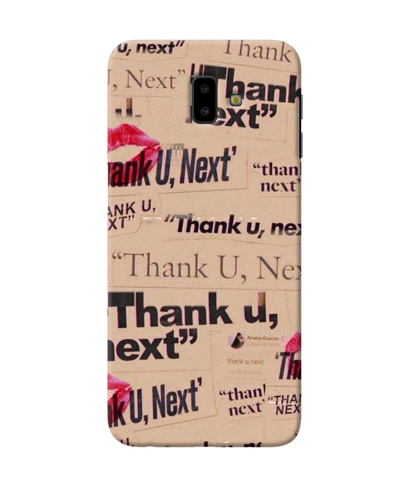 Thank You Next Samsung J6 Plus Back Cover