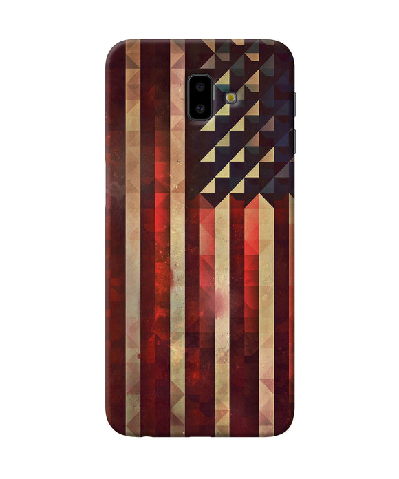 Vintage Us Flag Samsung J6 Plus Back Cover