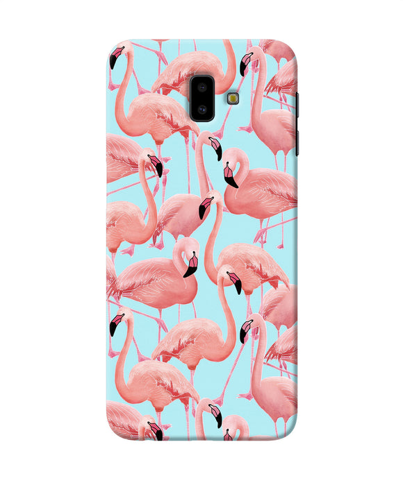 Abstract Sheer Bird Print Samsung J6 Plus Back Cover