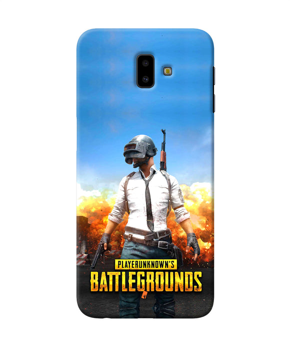 Pubg Poster Samsung J6 Plus Back Cover