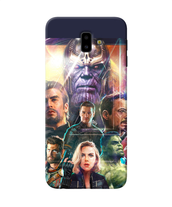 Avengers Poster Samsung J6 Plus Back Cover