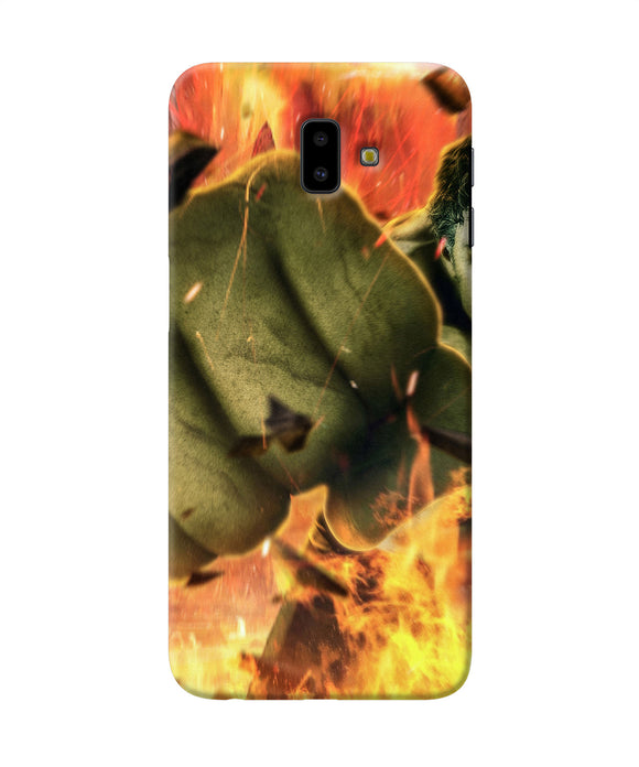 Hulk Smash Samsung J6 Plus Back Cover