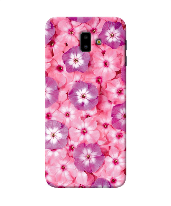 Natural Pink Flower Samsung J6 Plus Back Cover