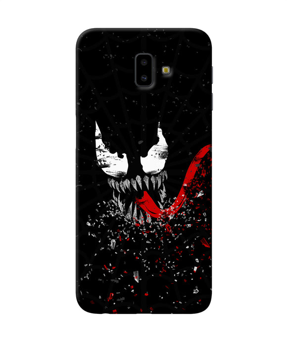 Venom Black Poster Samsung J6 Plus Back Cover