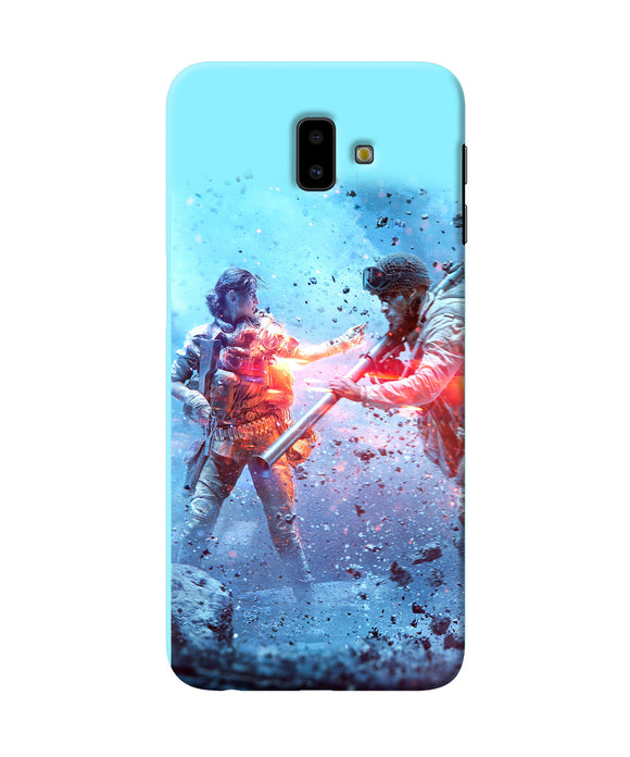 Pubg Water Fight Samsung J6 Plus Back Cover