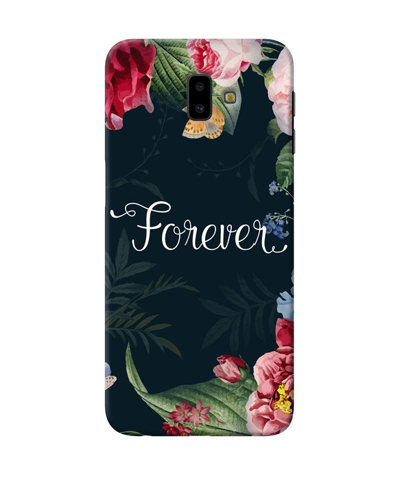 Forever Flower Samsung J6 Plus Back Cover