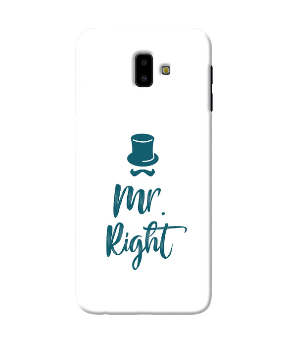 My Right Samsung J6 Plus Back Cover