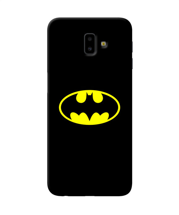 Batman Logo Samsung J6 Plus Back Cover