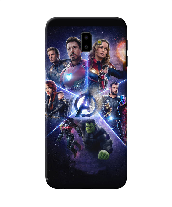 Avengers Super Hero Poster Samsung J6 Plus Back Cover