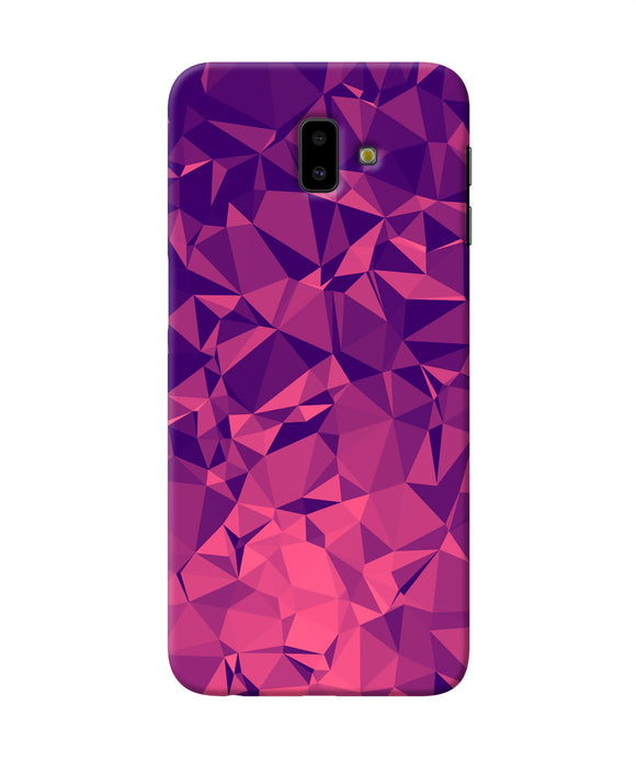 Abstract Red Blue Shine Samsung J6 Plus Back Cover