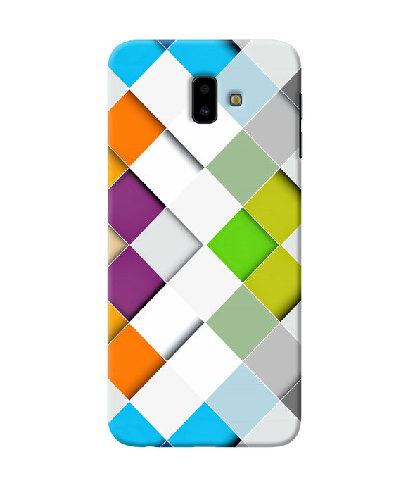Abstract Color Box Samsung J6 Plus Back Cover