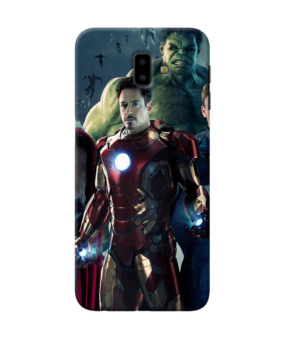 Ironman Hulk Space Samsung J6 Plus Back Cover