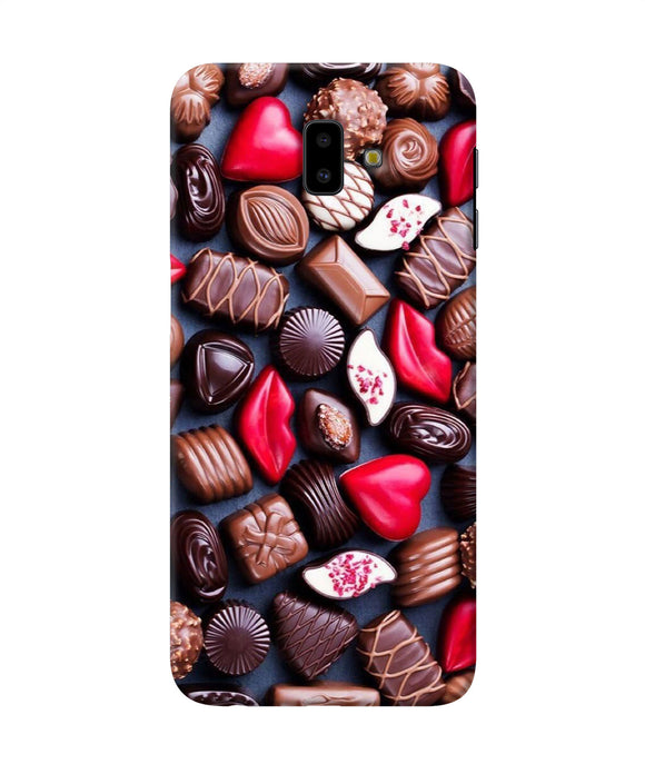 Valentine Special Chocolates Samsung J6 Plus Back Cover