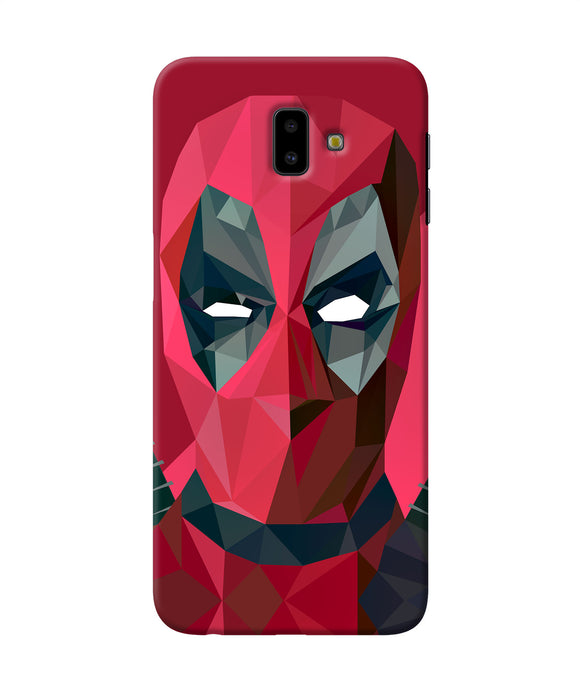Abstract Deadpool Full Mask Samsung J6 Plus Back Cover