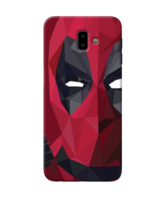 Abstract Deadpool Half Mask Samsung J6 Plus Back Cover