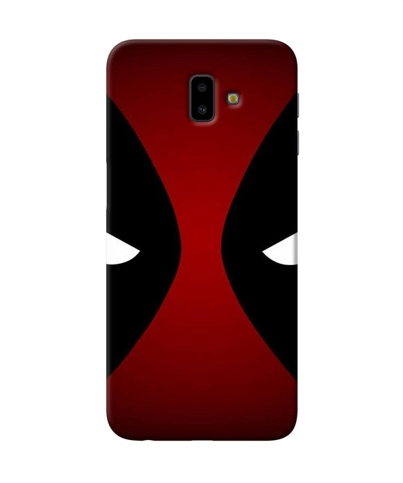 Deadpool Eyes Samsung J6 Plus Back Cover