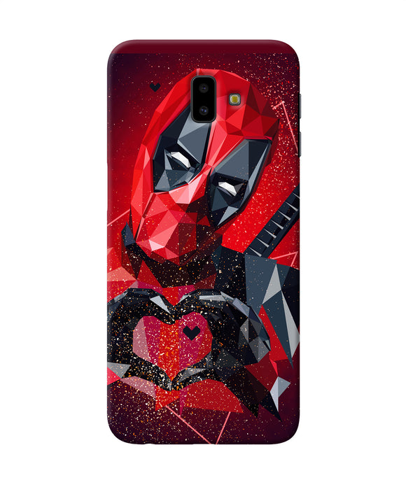 Deadpool Love Samsung J6 Plus Back Cover