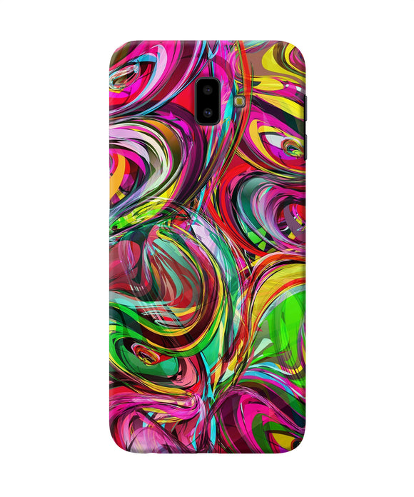 Abstract Colorful Ink Samsung J6 Plus Back Cover