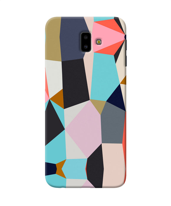 Abstract Colorful Shapes Samsung J6 Plus Back Cover