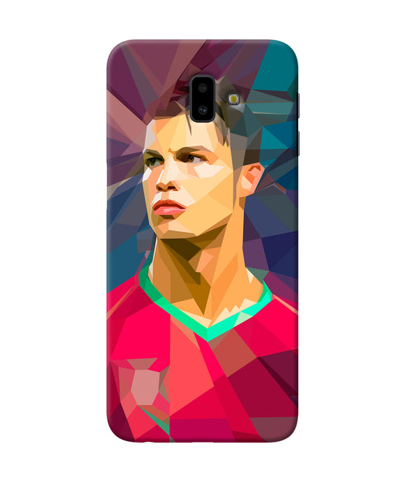 Abstract Ronaldo Samsung J6 Plus Back Cover