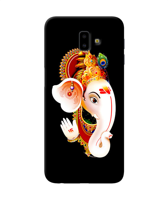 Lord Ganesh Face Samsung J6 Plus Back Cover