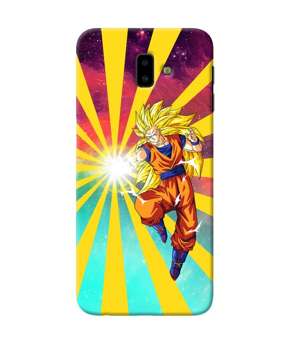 Goku Super Saiyan Samsung J6 Plus Back Cover