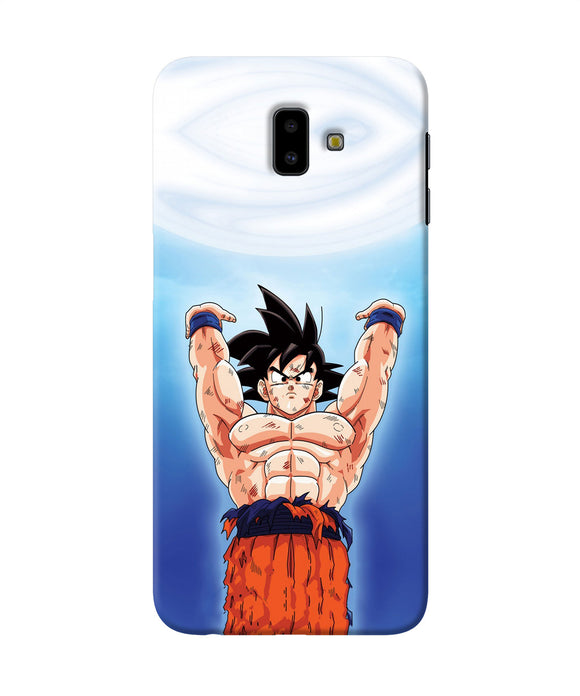 Goku Super Saiyan Power Samsung J6 Plus Back Cover