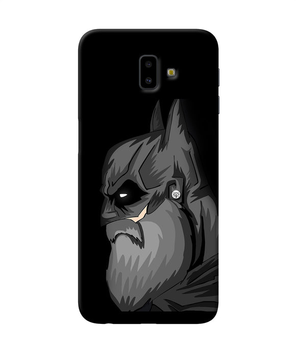 Batman With Beard Samsung J6 Plus Back Cover
