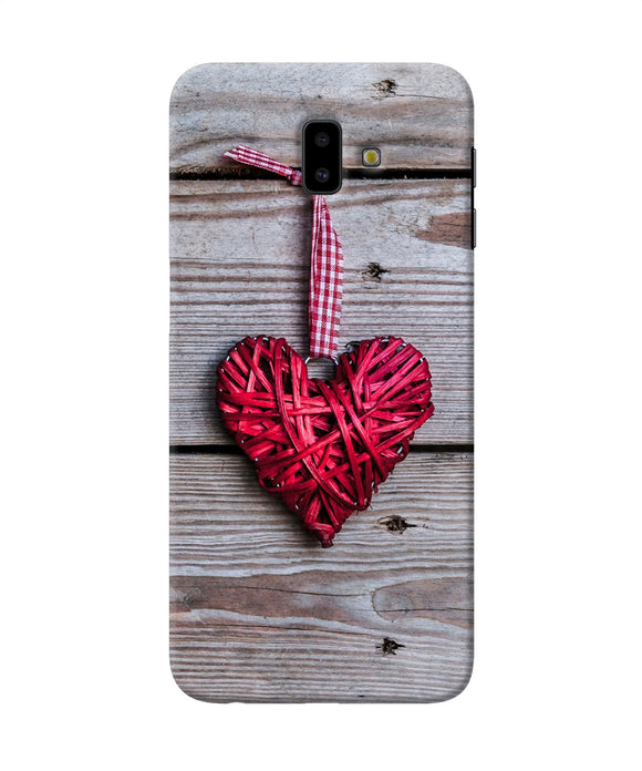 Lace Heart Samsung J6 Plus Back Cover