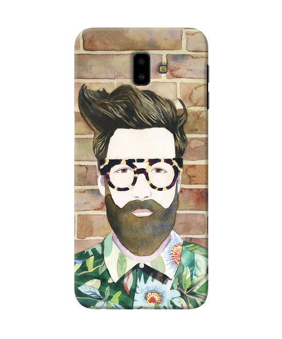 Beard Man With Glass Samsung J6 Plus Back Cover