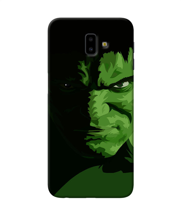 Hulk Green Painting Samsung J6 Plus Back Cover