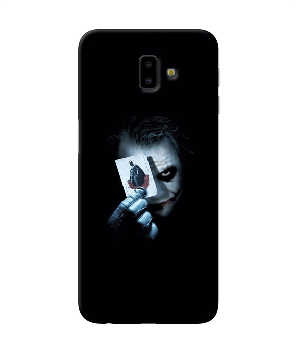 Joker Dark Knight Card Samsung J6 Plus Back Cover